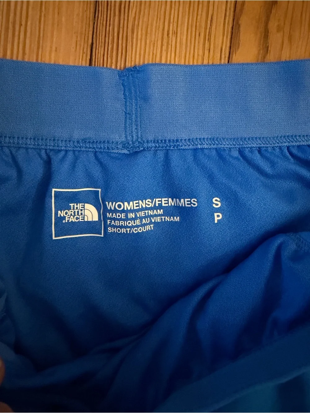 The North Face Blue Athletic Shorts Womens Small Lined Running Workout